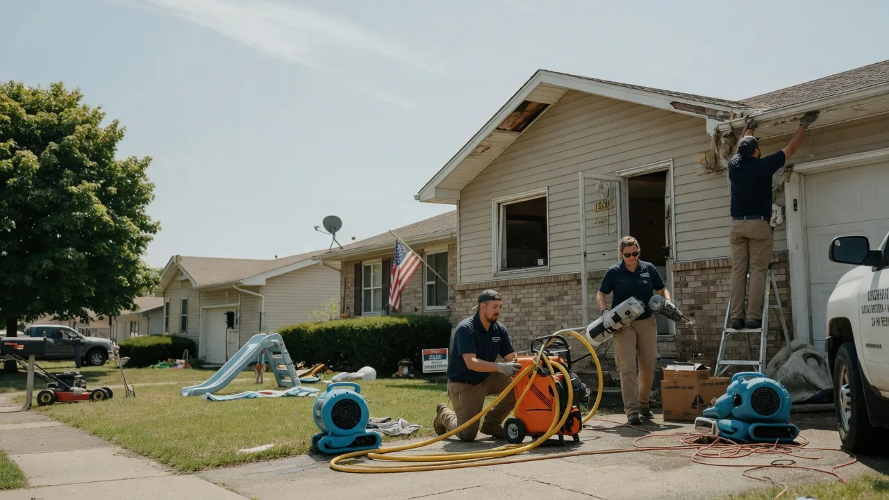 Water Damage Restoration in Steward, IL near me